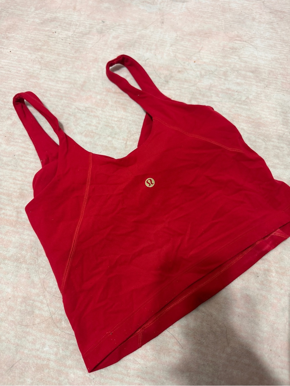Red Lululemon Align Tank Top (SPECIAL EDITION) - Picture 2 of 3